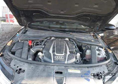 2016 Audi A8 L 4.0T Sport from USA, damaged, VIN WAU43AFD4GN021100